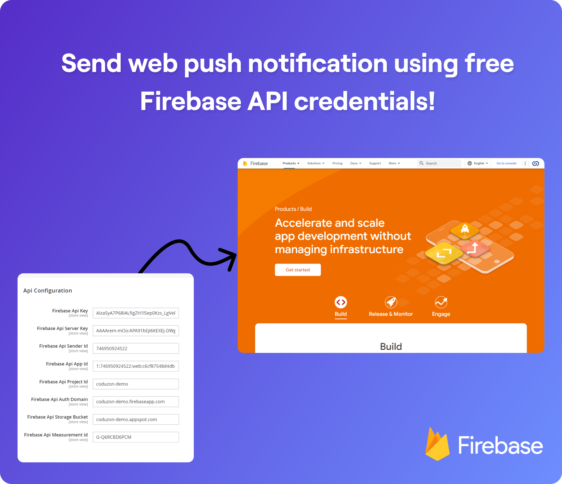 Send web push notification using free Firebase API credentials! - Magento 2 Extension