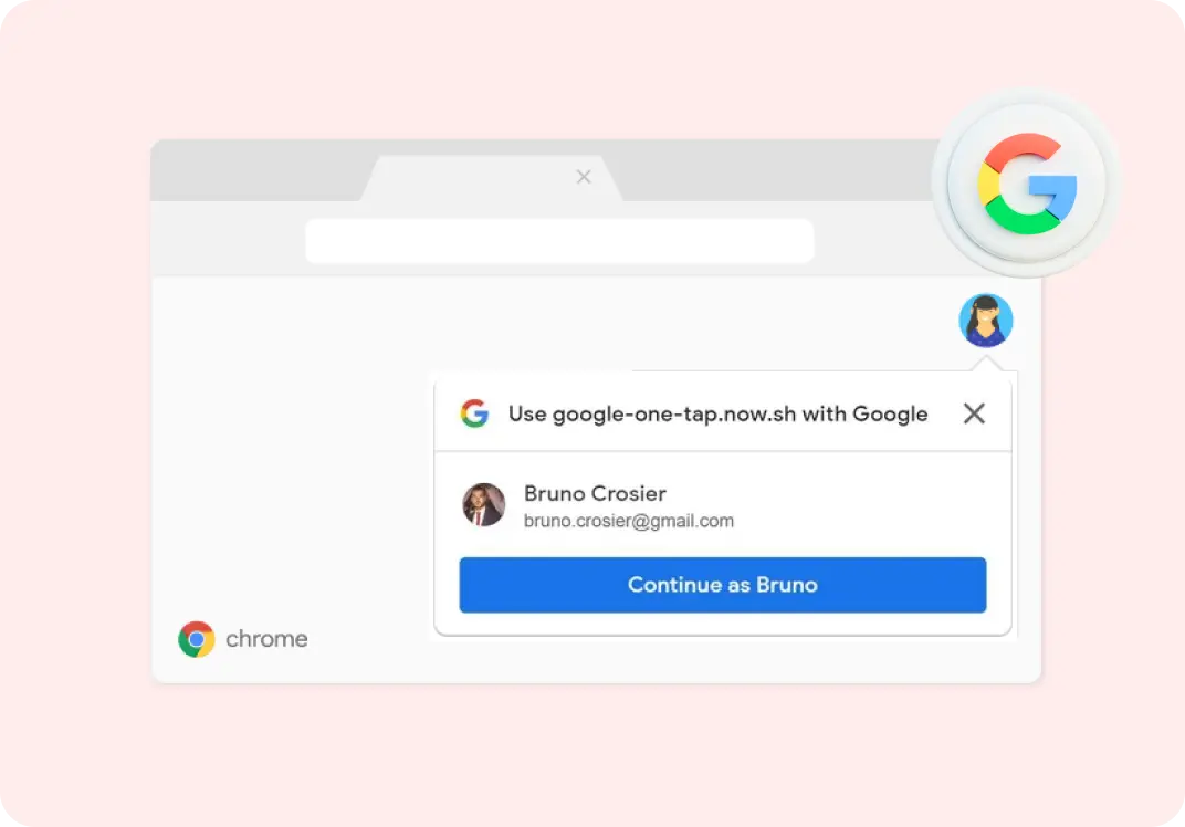 Google one tap login